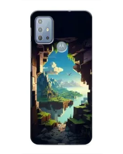 Чехол для Motorola MOTO G10 с картинкой «Вид из пещеры» Чехол для Motorola MOTO G10 с картинкой «Вид из пещеры»