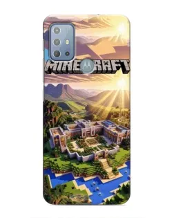 Чехол для Motorola MOTO G10 с картинкой «Minecraft панорама» Чехол для Motorola MOTO G10 с картинкой «Minecraft панорама»