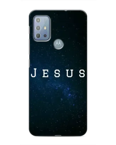 Чехол для Motorola MOTO G10 с картинкой «Звездное небо Jesus» Чехол для Motorola MOTO G10 с картинкой «Звездное небо Jesus»