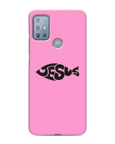 Чехол для Motorola MOTO G10 с картинкой «Розовый символ Jesus» Чехол для Motorola MOTO G10 с картинкой «Розовый символ Jesus»