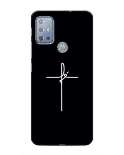 Чехол для Motorola MOTO G10 с картинкой «Тонкий крест» Чехол для Motorola MOTO G10 с картинкой «Тонкий крест»