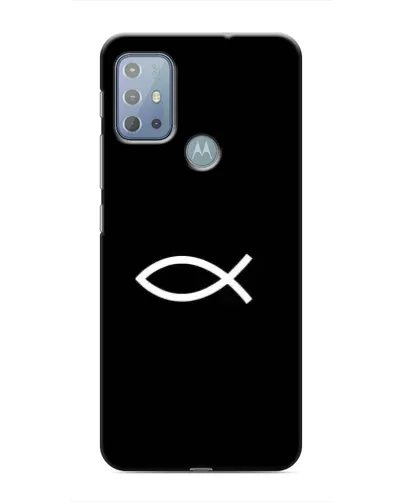 Чехол для Motorola MOTO G10 с картинкой «Символ рыбы Jesus» Чехол для Motorola MOTO G10 с картинкой «Символ рыбы Jesus»