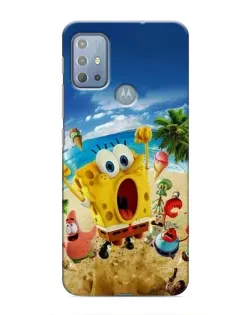 Чехол для Motorola MOTO G10 с картинкой «Развлечения на пляже»