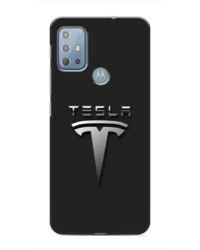 Чехол для Motorola MOTO G10 с картинкой «Стальной логотип Tesla» Чехол для Motorola MOTO G10 с картинкой «Стальной логотип Tesla»