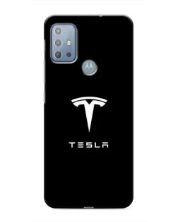 Чехол для Motorola MOTO G10 с картинкой «Tesla White Logo» Чехол для Motorola MOTO G10 с картинкой «Tesla White Logo»
