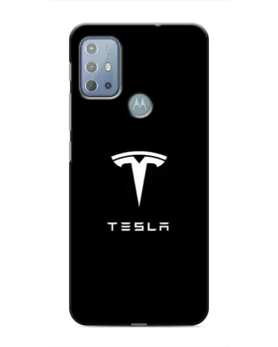 Чехол для Motorola MOTO G10 с картинкой «Tesla White Logo» Чехол для Motorola MOTO G10 с картинкой «Tesla White Logo»