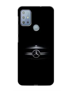 Чехол для Motorola MOTO G10 с картинкой «Mercedes — абстрактные линии»