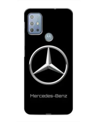 Чехол для Motorola MOTO G10 с картинкой «Mercedes Silver Logo»