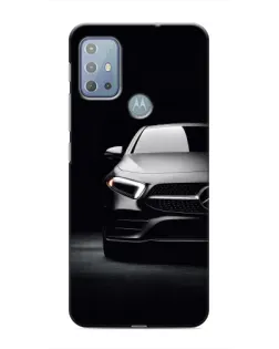 Чехол для Motorola MOTO G10 с картинкой «Свет фар Mercedes»