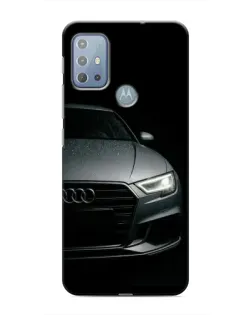 Чехол для Motorola MOTO G10 с картинкой «Audi — детализация кузова»