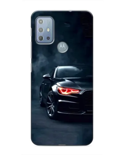 Чехол для Motorola MOTO G10 с картинкой «Audi — хищный взгляд»