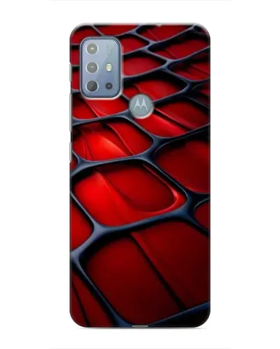 Чехол для Motorola MOTO G10 с картинкой «Красная глянцевая сетка» Чехол для Motorola MOTO G10 с картинкой «Красная глянцевая сетка»