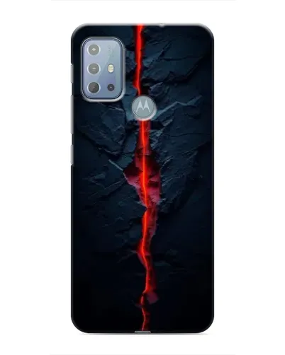 Чехол для Motorola MOTO G10 с картинкой «Kрасная лавовая трещина» Чехол для Motorola MOTO G10 с картинкой «Kрасная лавовая трещина»