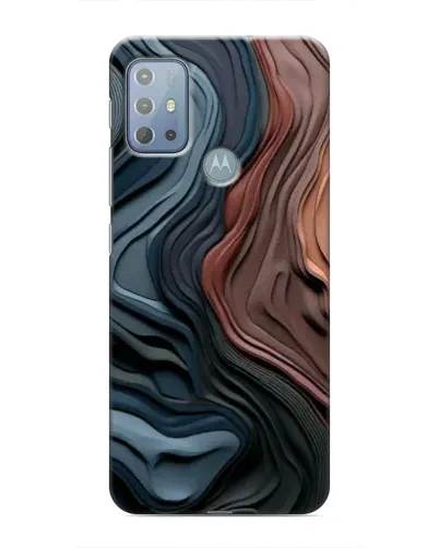 Чехол для Motorola MOTO G10 с картинкой «Цветные волны каньона» Чехол для Motorola MOTO G10 с картинкой «Цветные волны каньона»