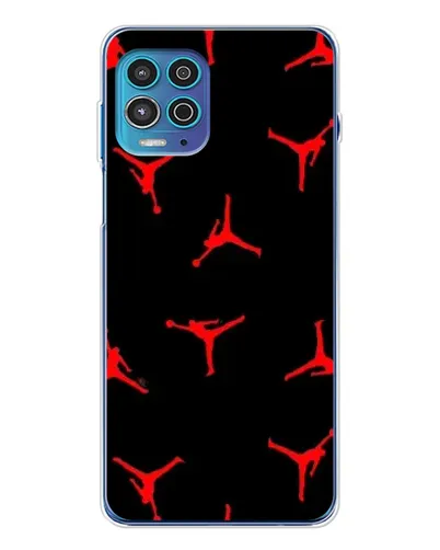 Чехол для Motorola MOTO G100 Pro с картинкой «Jordan Red Pattern»