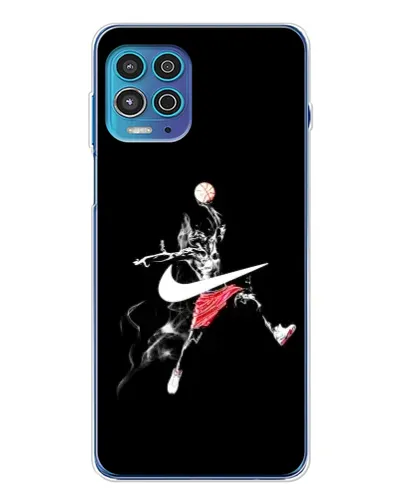Чехол для Motorola MOTO G100 Pro с картинкой «Jordan Jumpman»