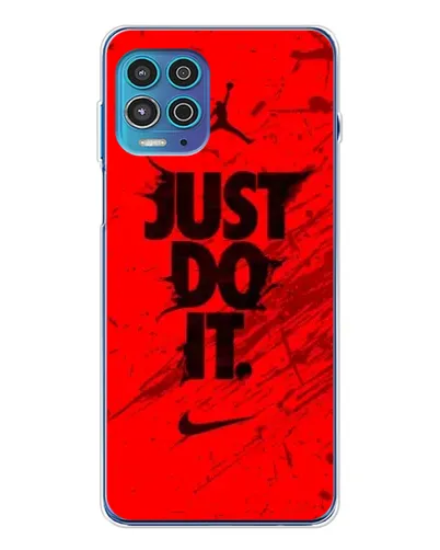 Чехол для Motorola MOTO G100 Pro с картинкой «Nike Just Do It»