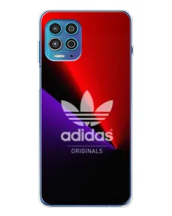 Чехол для Motorola MOTO G100 Pro с картинкой «Adidas Red Neon» Чехол для Motorola MOTO G100 Pro с картинкой «Adidas Red Neon»