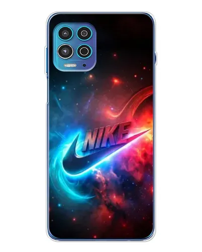 Чехол для Motorola MOTO G100 Pro с картинкой «Огненный логотип Nike» Чехол для Motorola MOTO G100 Pro с картинкой «Огненный логотип Nike»