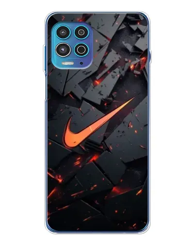 Чехол для Motorola MOTO G100 Pro с картинкой «Nike — эффект разломов» Чехол для Motorola MOTO G100 Pro с картинкой «Nike — эффект разломов»