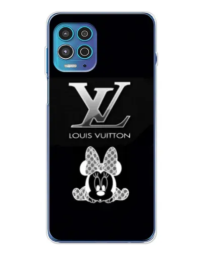 Чехол для Motorola MOTO G100 Pro с картинкой «LV и Минни Маус»