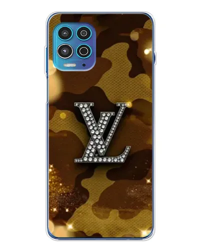 Чехол для Motorola MOTO G100 Pro с картинкой «Камуфляжный Louis Vuitton»