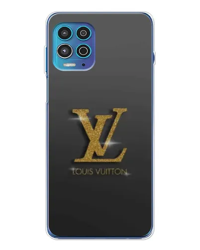 Чехол для Motorola MOTO G100 Pro с картинкой «Градиент Louis Vuitton»