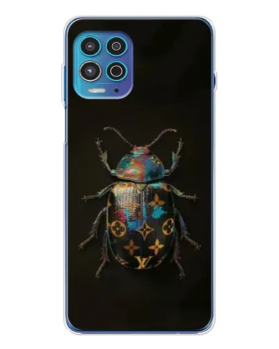 Чехол для Motorola MOTO G100 Pro с картинкой «LV — мраморный принт»