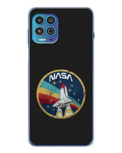 Чехол для Motorola MOTO G100 Pro с картинкой «NASA — эмблема миссии» Чехол для Motorola MOTO G100 Pro с картинкой «NASA — эмблема миссии»