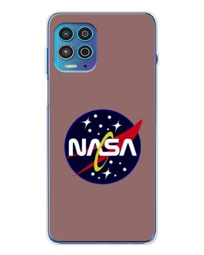 Чехол для Motorola MOTO G100 Pro с картинкой «NASA — ретро космос» Чехол для Motorola MOTO G100 Pro с картинкой «NASA — ретро космос»