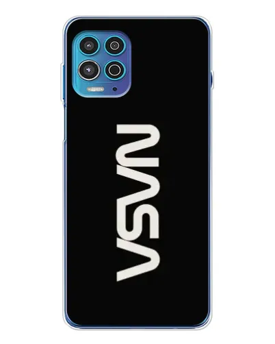 Чехол для Motorola MOTO G100 Pro с картинкой «NASA — вертикальный логотип» Чехол для Motorola MOTO G100 Pro с картинкой «NASA — вертикальный логотип»
