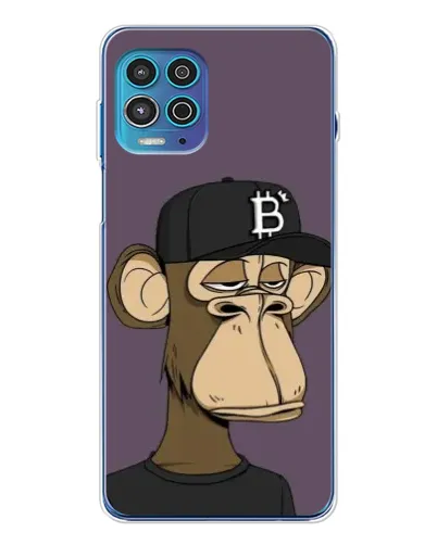 Чехол для Motorola MOTO G100 Pro с картинкой «Bored Ape в кепке» Чехол для Motorola MOTO G100 Pro с картинкой «Bored Ape в кепке»