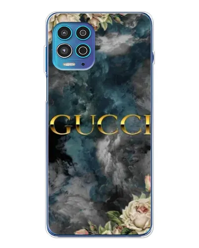 Чехол для Motorola MOTO G100 Pro с картинкой «Абстрактные цветы Gucci» Чехол для Motorola MOTO G100 Pro с картинкой «Абстрактные цветы Gucci»