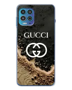 Чехол для Motorola MOTO G100 Pro с картинкой «Gucci — песчаные дюны» Чехол для Motorola MOTO G100 Pro с картинкой «Gucci — песчаные дюны»