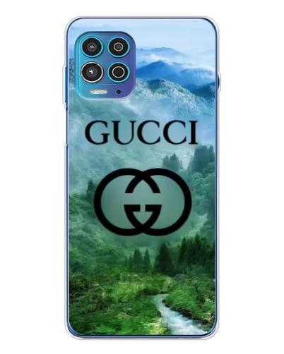 Чехол для Motorola MOTO G100 Pro с картинкой «Gucci — горный пейзаж» Чехол для Motorola MOTO G100 Pro с картинкой «Gucci — горный пейзаж»