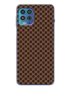 Чехол для Motorola MOTO G100 Pro с картинкой «Gucci — шоколадная сетка» Чехол для Motorola MOTO G100 Pro с картинкой «Gucci — шоколадная сетка»