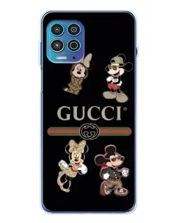 Чехол для Motorola MOTO G100 Pro с картинкой «Gucci — герои Disney и монограмма» Чехол для Motorola MOTO G100 Pro с картинкой «Gucci — герои Disney и монограмма»