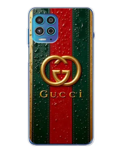 Чехол для Motorola MOTO G100 Pro с картинкой «Gucci — фирменная полоса и золото» Чехол для Motorola MOTO G100 Pro с картинкой «Gucci — фирменная полоса и золото»