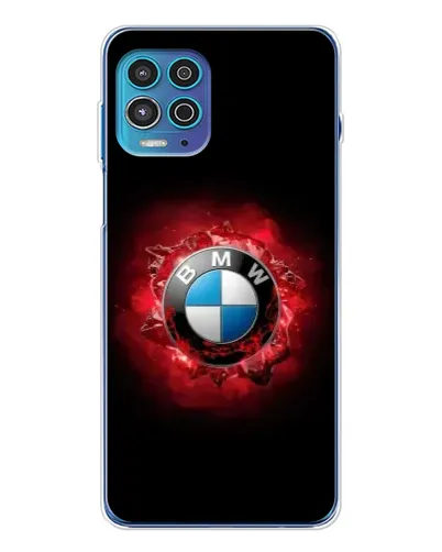 Чехол для Motorola MOTO G100 Pro с картинкой «Логотип BMW — вспышка»
