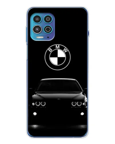 Чехол для Motorola MOTO G100 Pro с картинкой «BMW — взгляд из темноты»