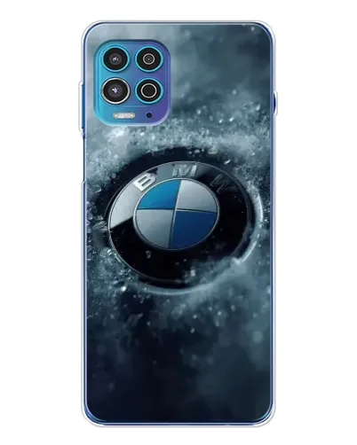 Чехол для Motorola MOTO G100 Pro с картинкой «Логотип BMW — лед» Чехол для Motorola MOTO G100 Pro с картинкой «Логотип BMW — лед»