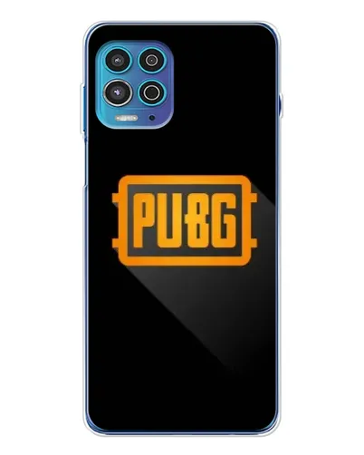 Чехол для Motorola MOTO G100 Pro с картинкой «PUBG — рамка лого»