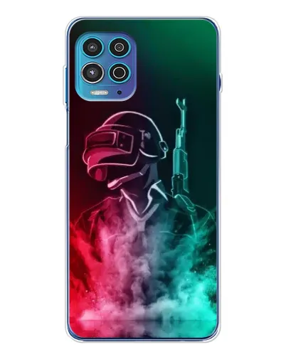 Чехол для Motorola MOTO G100 Pro с картинкой «PUBG — огненный воин»