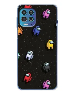 Чехол для Motorola MOTO G100 Pro с картинкой «Космический паттерн Among Us» Чехол для Motorola MOTO G100 Pro с картинкой «Космический паттерн Among Us»