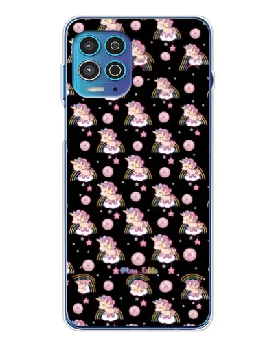 Чехол для Motorola MOTO G100 Pro с картинкой «Magic Unicorn паттерн»