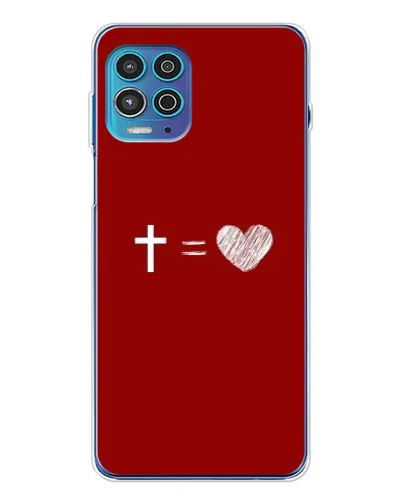 Чехол для Motorola MOTO G100 Pro с картинкой «Уравнение любви» Чехол для Motorola MOTO G100 Pro с картинкой «Уравнение любви»