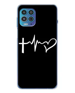 Чехол для Motorola MOTO G100 Pro с картинкой «Пульс веры»