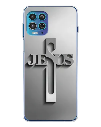 Чехол для Motorola MOTO G100 Pro с картинкой «Металлический крест Jesus» Чехол для Motorola MOTO G100 Pro с картинкой «Металлический крест Jesus»