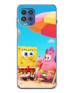 Чехол для Motorola MOTO G100 Pro с картинкой «Отдых на пляже»