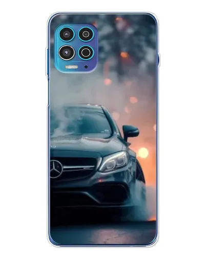 Чехол для Motorola MOTO G100 Pro с картинкой «Mercedes — ночной город» Чехол для Motorola MOTO G100 Pro с картинкой «Mercedes — ночной город»